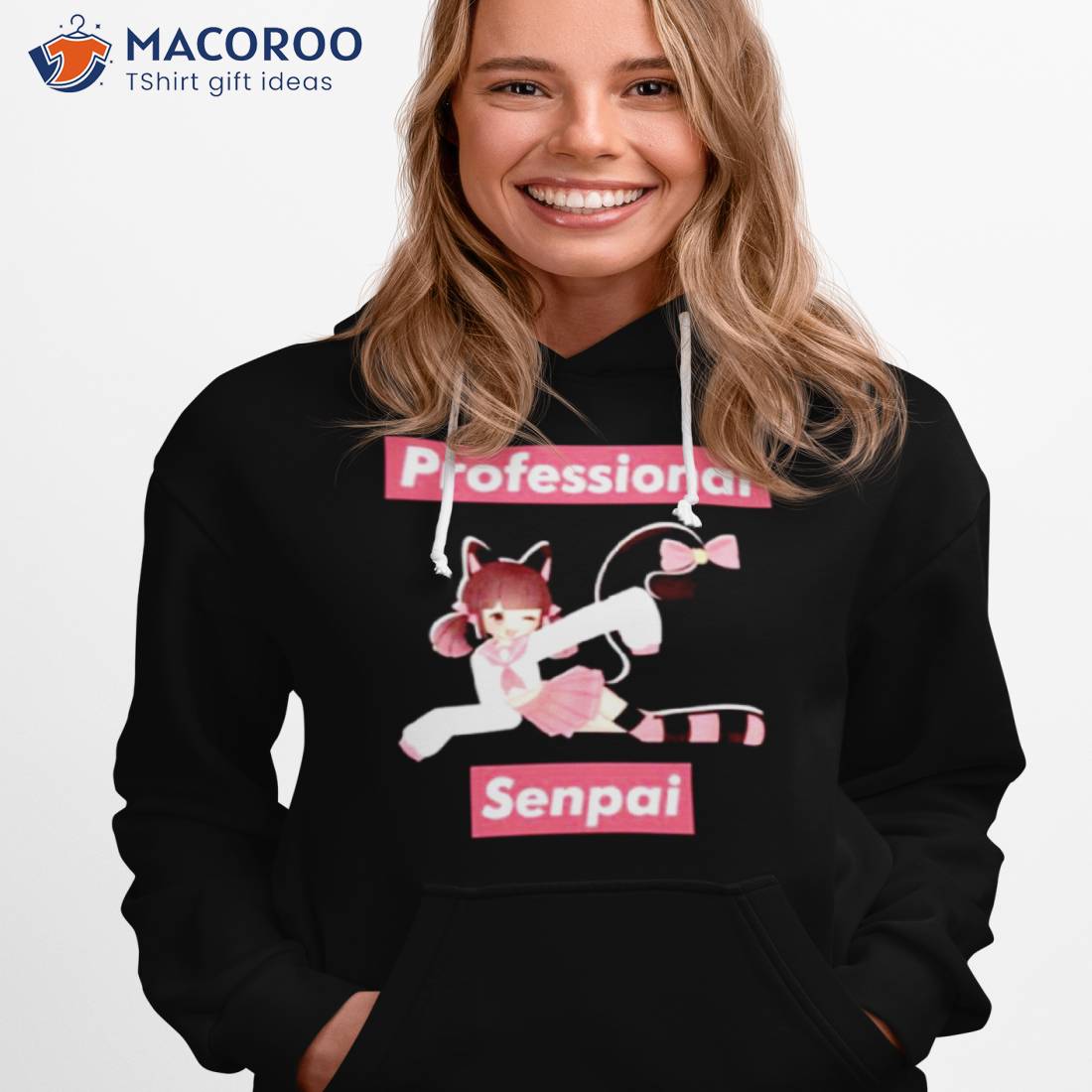 MeowBahh Merch MeowBahh Senpai T-Shirt Hoodie Long Sleeve Sweatshirt  Crewneck Novelty Unique Gift For Boys Girls Women Men Kids All Size, Black,  Small : : Clothing, Shoes & Accessories