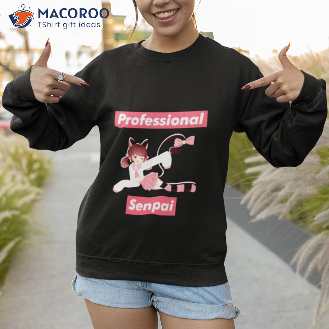 Meowbahh Professional Senpai Shirt - NVDTeeshirt