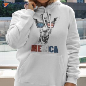 merica giraffe sunglasses 4th of july usa flag patriotic shirt hoodie 2