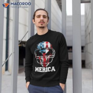 merica shirt football skull 4th july usa flag funny boy sweatshirt 1