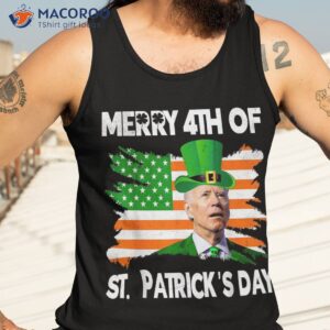 merry 4th of st patrick s day funny joe biden july shirt tank top 3