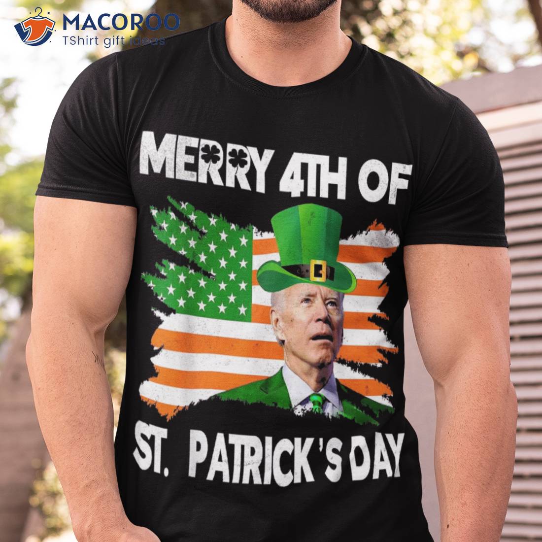 Meme funny leprechaun St Patricks Day Shirt' Men's T-Shirt