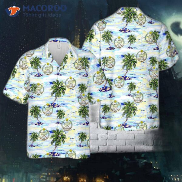 Mexican Navy Special Forces Of The High Command, Fes Command Or Fes-am Hawaiian Shirt