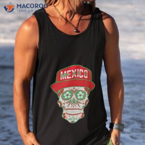 mexico sugar skull shirt tank top