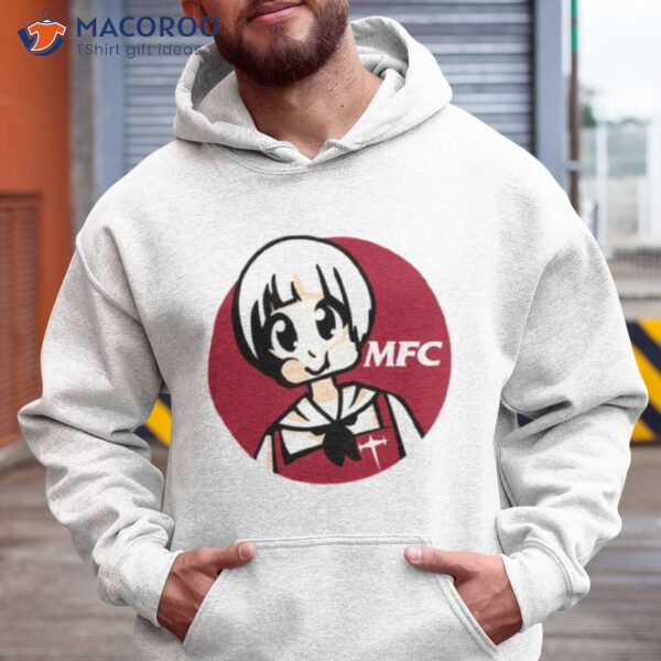 Mfc Kfc Logo Inspired Mako Mankanshoku Kill La Kill Fried Croquettes Modern Circle Shirt