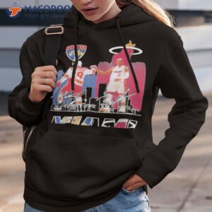 Miami City Florida Panthers Tkachuk And Miami Heat Dwyane Wade Signatures Shirt