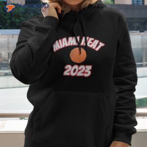 miami heat 2023 casual nba t shirt hoodie