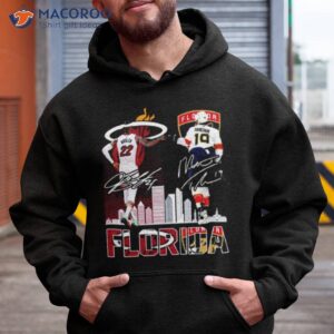 miami heat florida panther champions 2023 signatures shirt hoodie