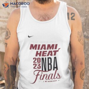 miami heat nike nba finals 2023 shirt tank top