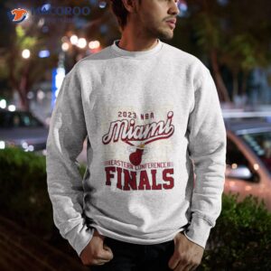 miami heat sportiqe 2023 nba eastern conference finals shirt sweatshirt