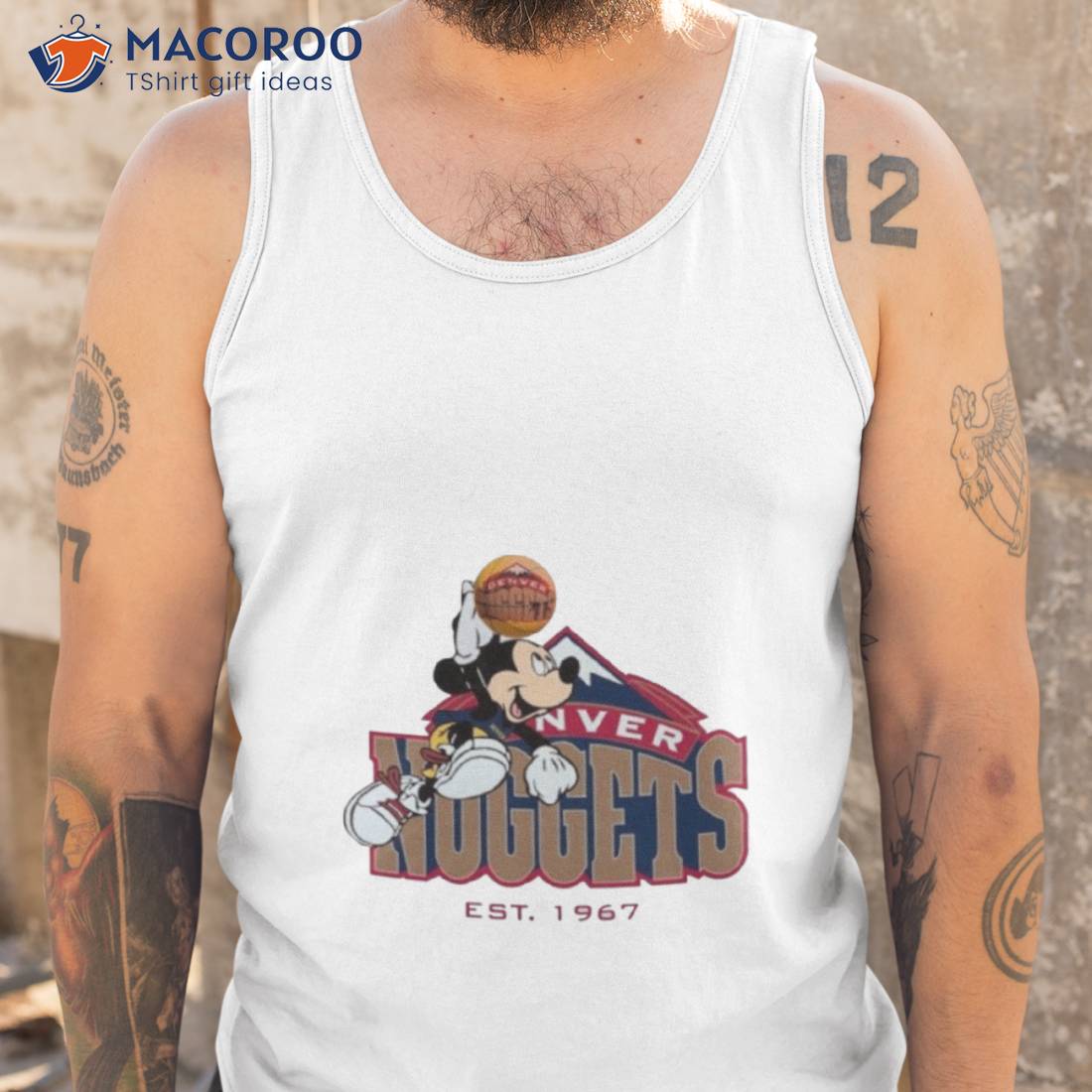 Mickey Denver Nuggets Dunk Basketball 2023 Shirt Mickey Denver Nuggets Dunk Basketball 2023 Shirt