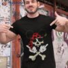 Mickey Middle Finger The Legend Of Black Ears Shirt