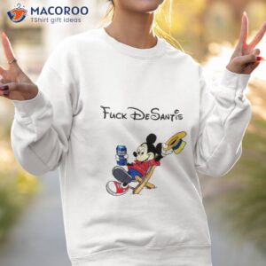 mickey mouse fuck desantis shirt sweatshirt 2