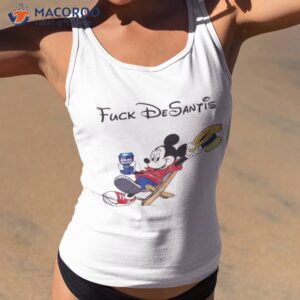 mickey mouse fuck desantis shirt tank top 2 1