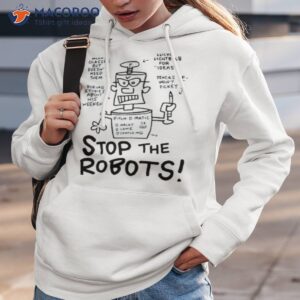 Mike Scully Stop The Robots Shirt