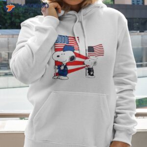 Military Snoopy American Flag Shirt 1 military snoopy american flag shirt hoodie 2