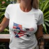 Military Snoopy American Flag Shirt