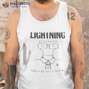 milo runs a node shirt tank top