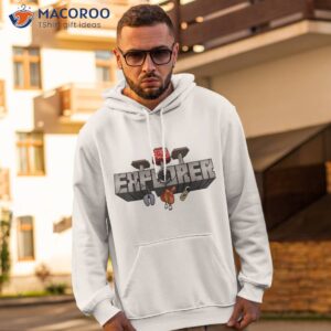 minecraft explorer shirt hoodie 2