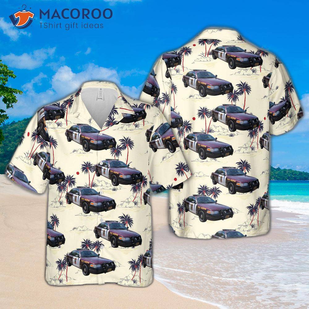 Minnesota State Patrol Ford Crown Victorias Wear Hawaiian Shirts.