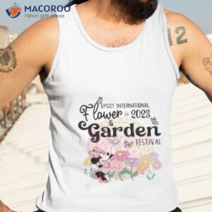 minnie mouse disney epcot international flower and garden 2023 festival shirt tank top 3