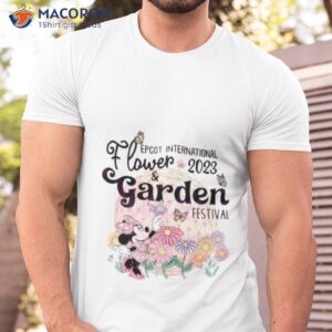 minnie mouse disney epcot international flower and garden 2023 festival shirt tshirt