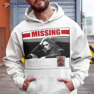 missing persons poster for becky lynch shirt hoodie