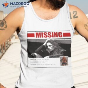 missing persons poster for becky lynch shirt tank top 3