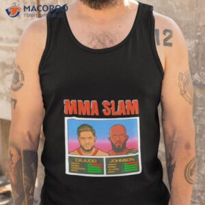 mma slam cejudo vs johnson shirt tank top