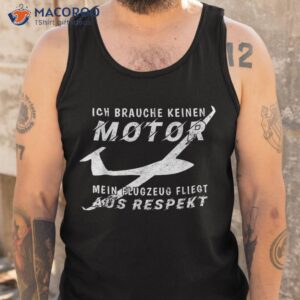 model making glider funny aeroplane pilot shirt tank top