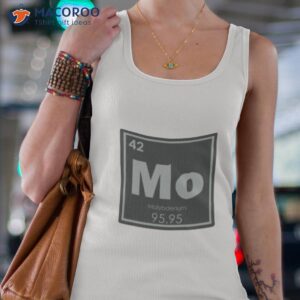 molybdenum chemical element shirt tank top 4