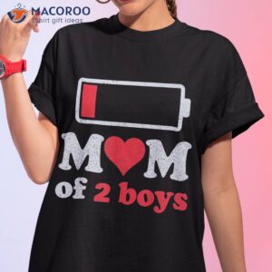 mom of 2 boys from son to quote mothers day birthday fun shirt tshirt 1