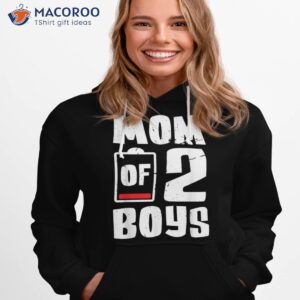 mom of 2 boys shirt gift from son mothers day birthday hoodie 1