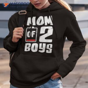 mom of 2 boys shirt gift from son mothers day birthday hoodie 3