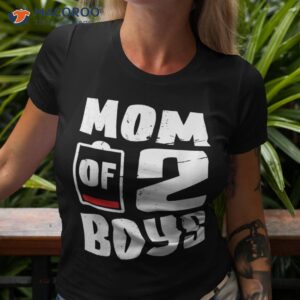 mom of 2 boys shirt gift from son mothers day birthday tshirt 3