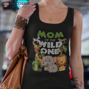 mom of the wild one zoo birthday safari jungle animal shirt tank top 4