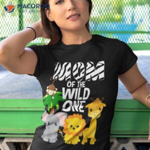 mom of the wild one zoo theme birthday safari jungle animal shirt tshirt 1