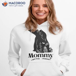 mommy bear light shirt hoodie 1