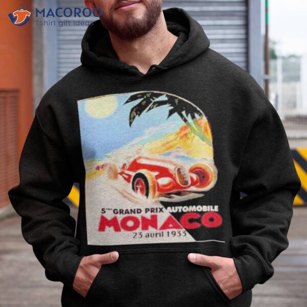 Monaco Grand Prix Posters And Art Prints Shirt