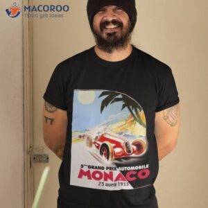 monaco grand prix posters and art prints shirt tshirt 2