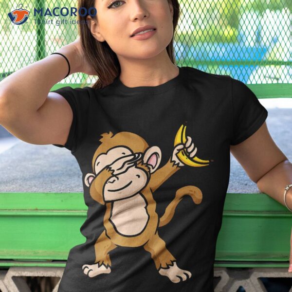 Monkey Dabbing Funny Shirt