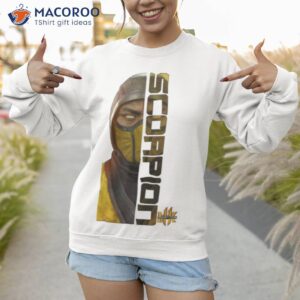 mortal kombat mortal kombat pro kompetition scorpion shirt sweatshirt 1