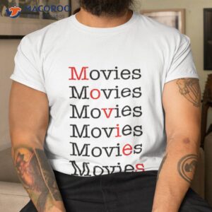 movies movies movies white relaxed fit t shirt tshirt