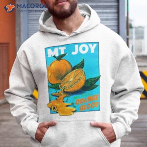 mt joy orange blood shirt hoodie