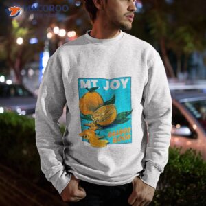 mt joy orange blood shirt sweatshirt