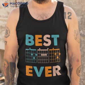 musician guitarist best dad ever father s day shirt tank top