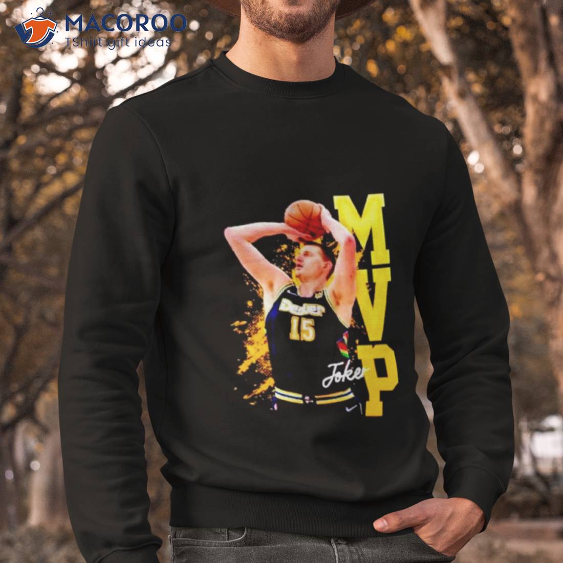 Mvp Nikola Jokic Nuggets Throwing Shirt Mvp Nikola Jokic Nuggets Throwing Shirt