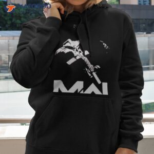 mw white logo call of duty shirt hoodie