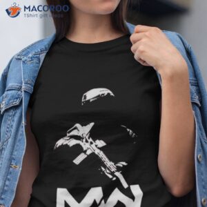 mw white logo call of duty shirt tshirt