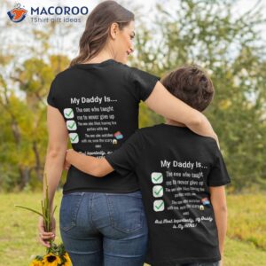 my daddy is hero forever shirt tshirt 2